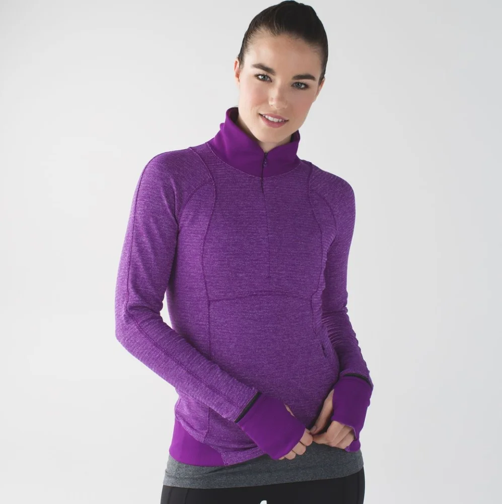 Lululemon Runderful 1/2 Zip - Picture 1 of 5